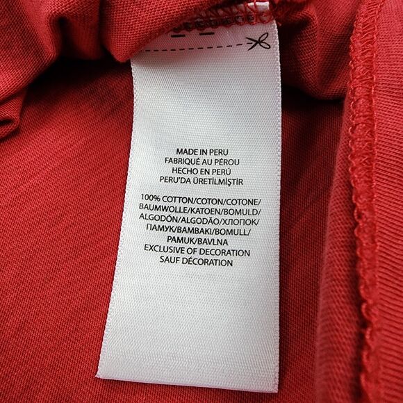 Polo Ralph Lauren Shirt Mens 1XB Red Blue Big Pony #3 Short Sleeve Casual Tee - Picture 14 of 16